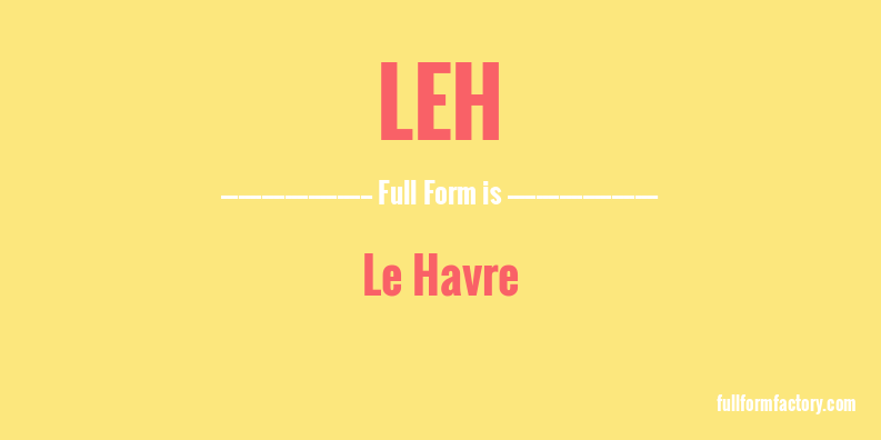 leh-full-form