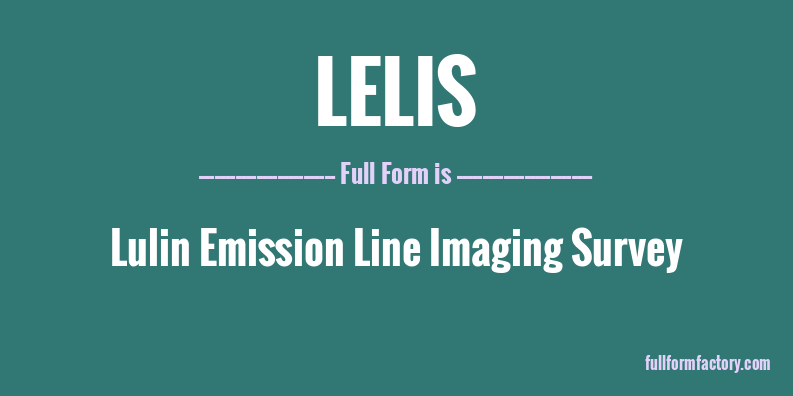 lelis-full-form