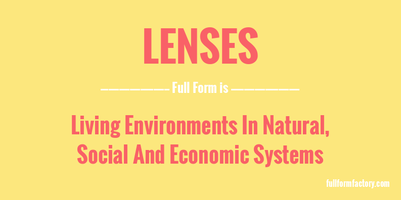 lenses-full-form