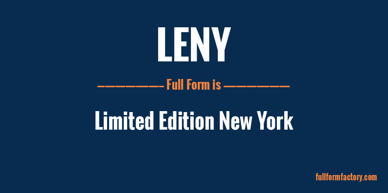leny-full-form