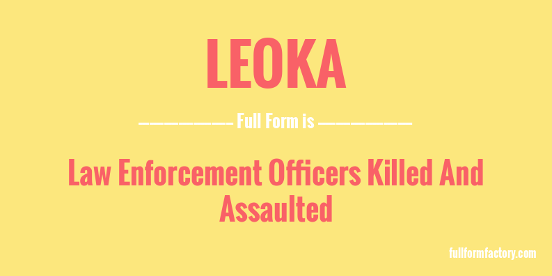 leoka-full-form