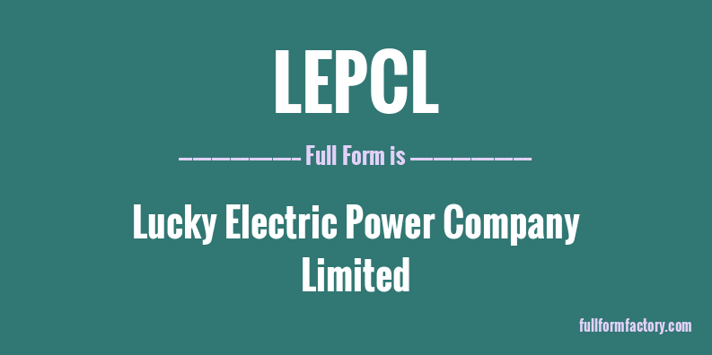 lepcl-full-form
