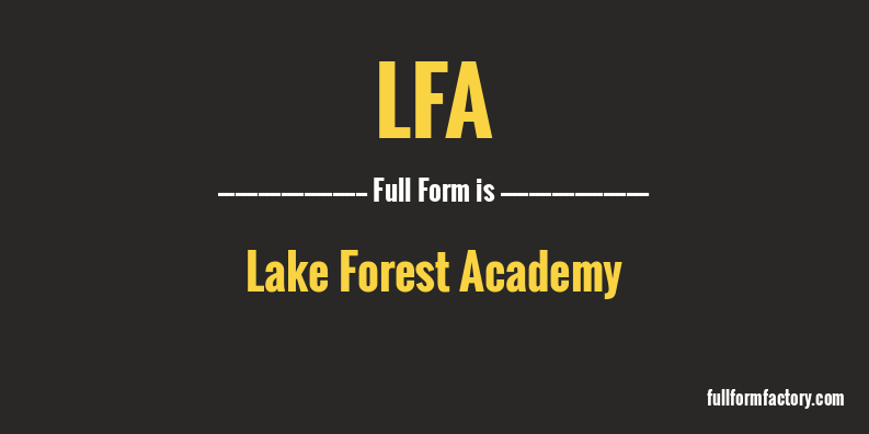 lfa-full-form