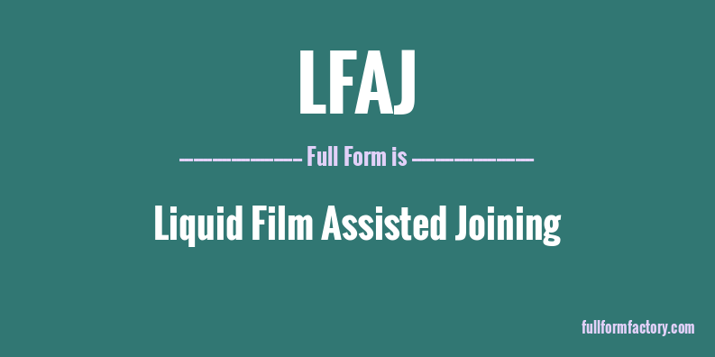 lfaj-full-form
