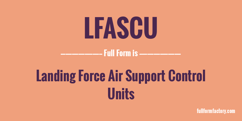 lfascu-full-form