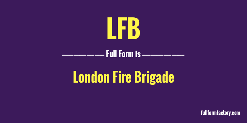 lfb-full-form