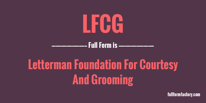 lfcg-full-form