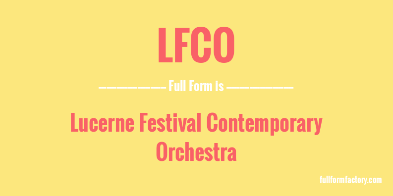 lfco-full-form