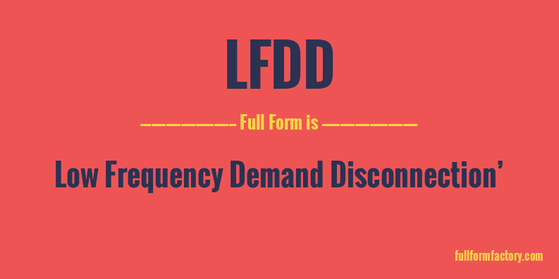 lfdd-full-form
