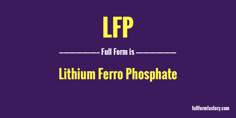 lfp-full-form