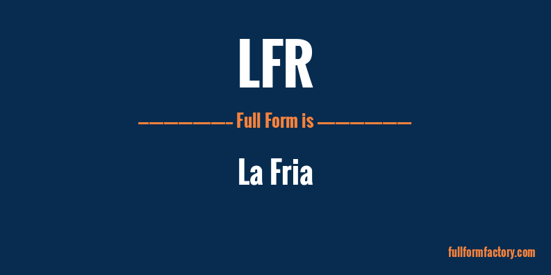 lfr-full-form