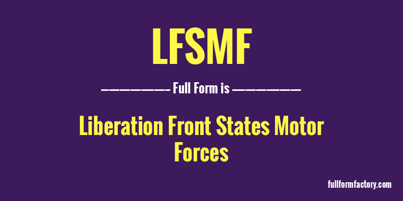 lfsmf-full-form