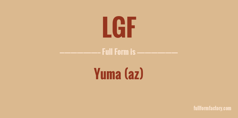 lgf-full-form