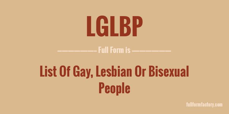 lglbp-full-form