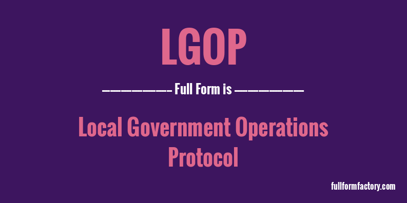 lgop-full-form