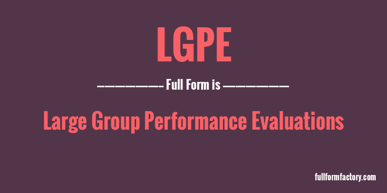 lgpe-full-form