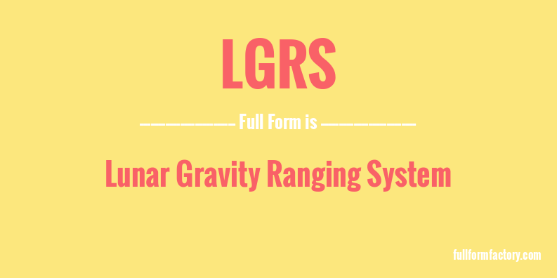 lgrs-full-form