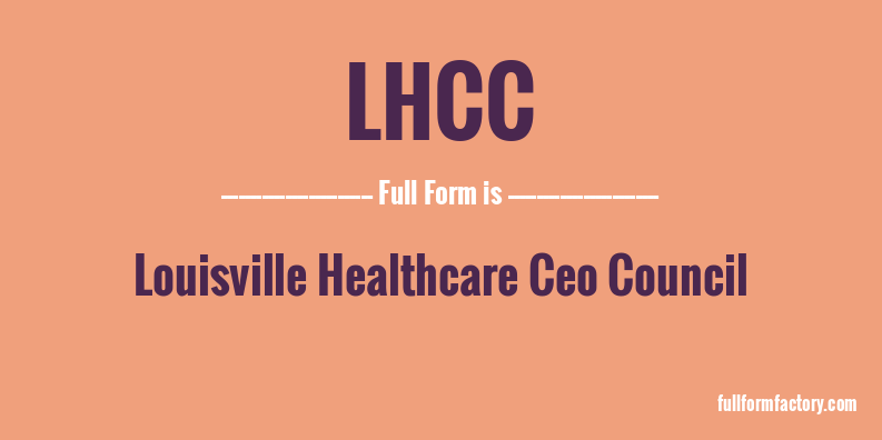 lhcc-full-form
