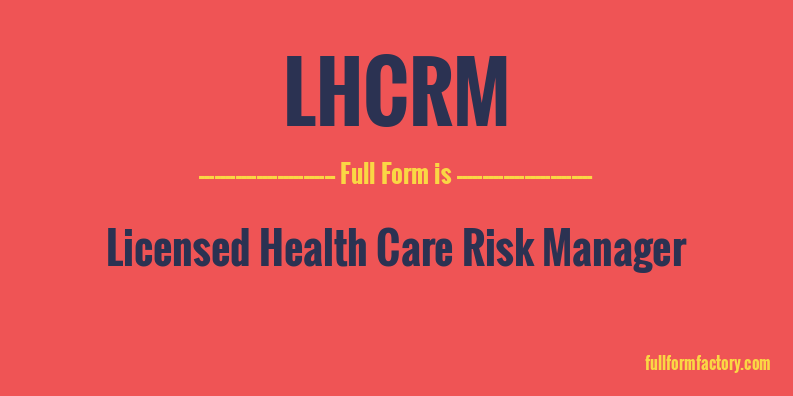 lhcrm-full-form