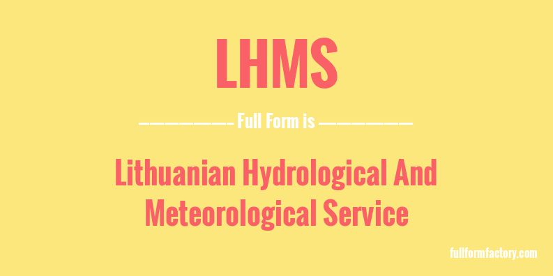 lhms-full-form