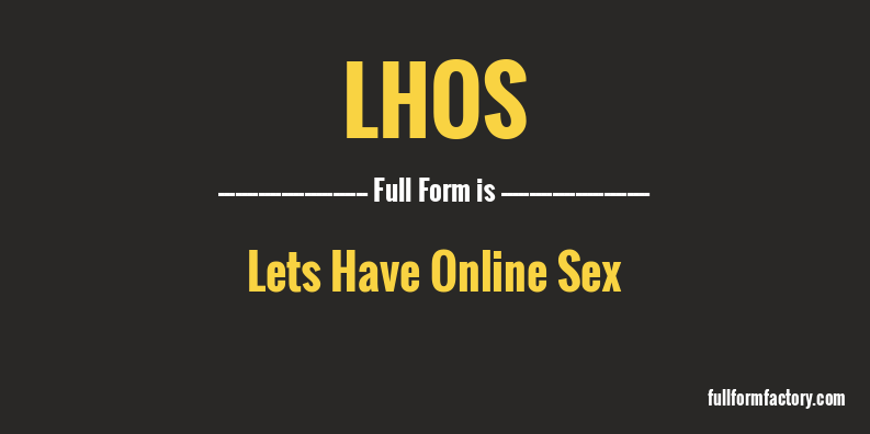 lhos-full-form