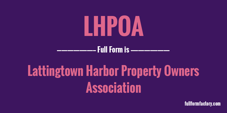 lhpoa-full-form