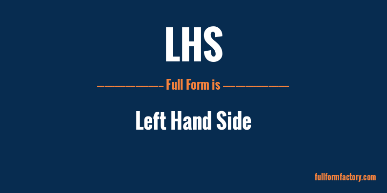 lhs-full-form