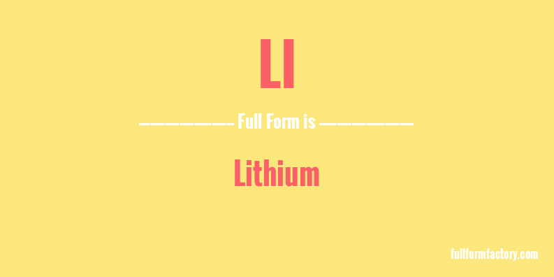 li-full-form