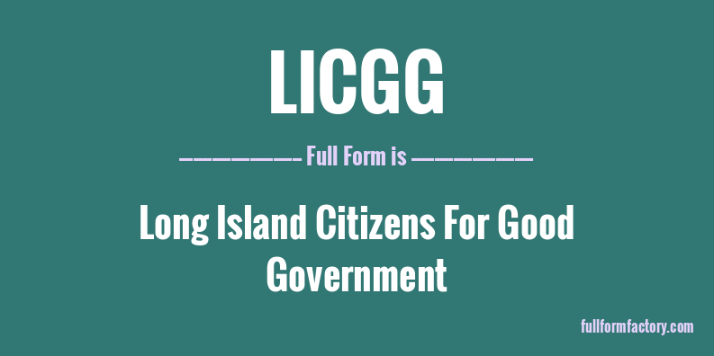 licgg-full-form