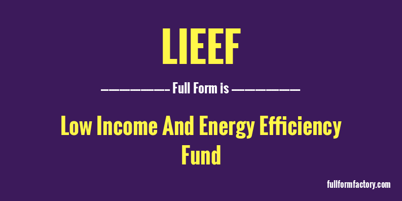 lieef-full-form