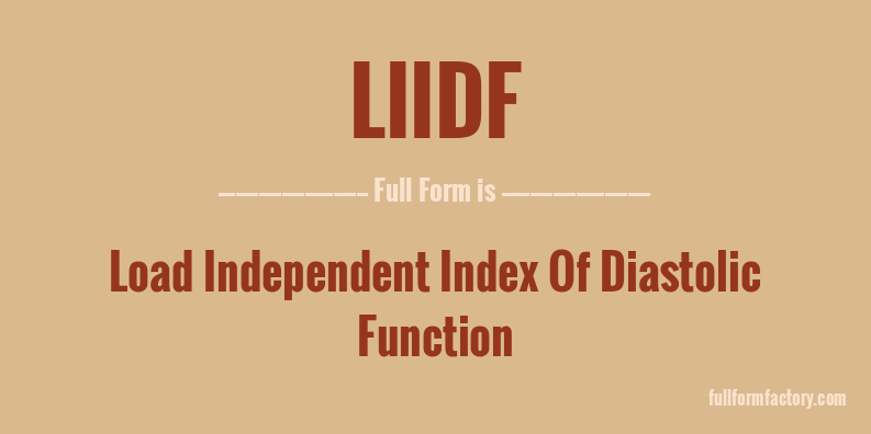 liidf-full-form