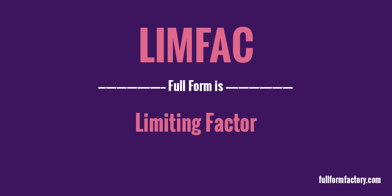 limfac-full-form