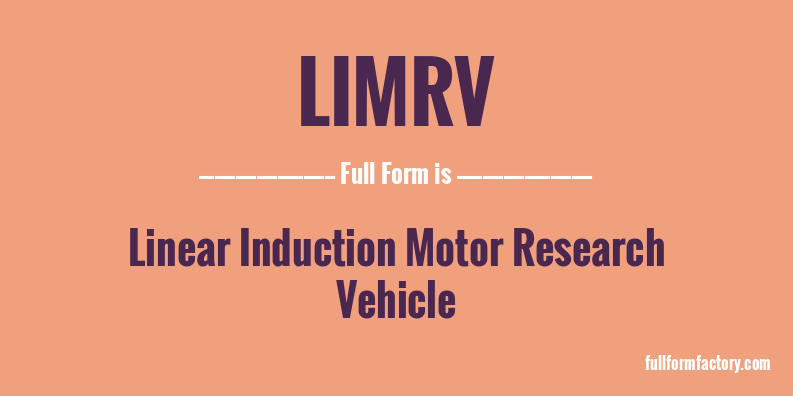 limrv-full-form