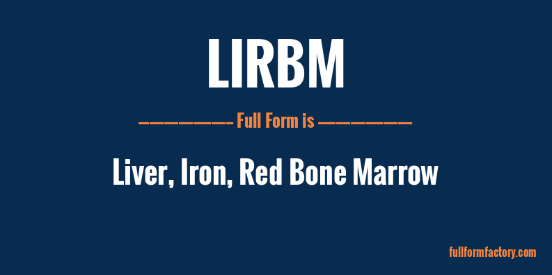 lirbm-full-form
