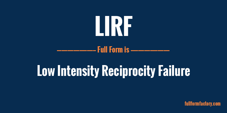 lirf-full-form