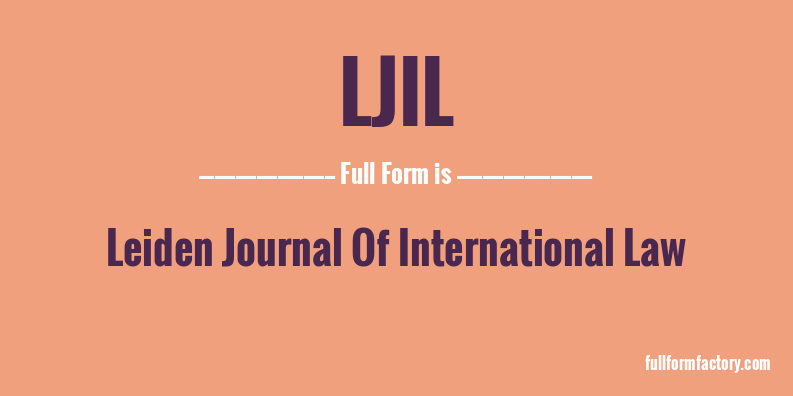ljil-full-form