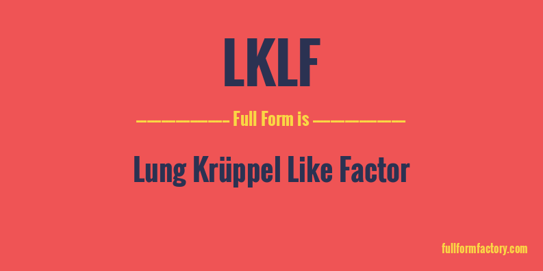 lklf-full-form