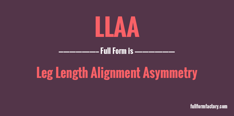 llaa-full-form