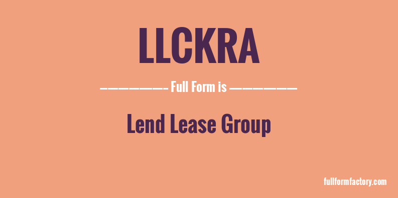 llckra-full-form
