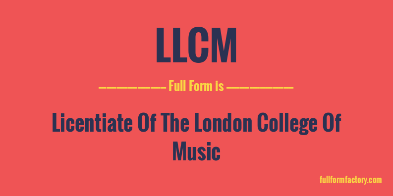llcm-full-form