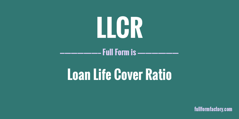 llcr-full-form