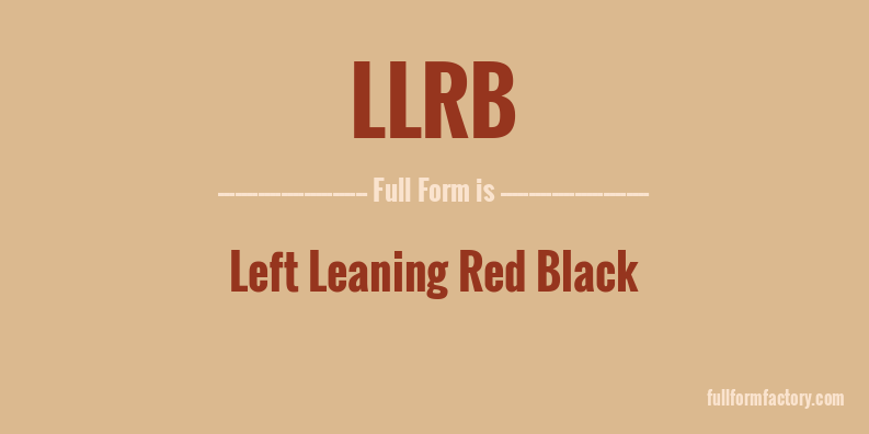 llrb-full-form