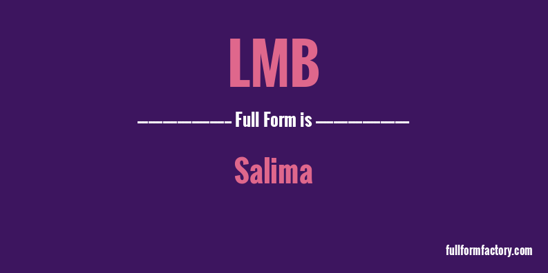 lmb-full-form