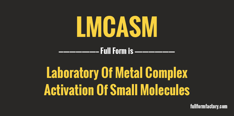 lmcasm-full-form