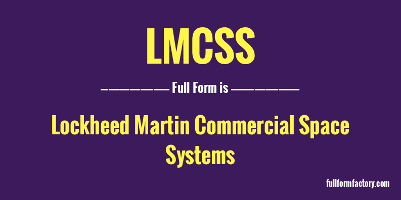 lmcss-full-form