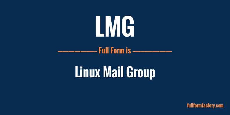 lmg-full-form