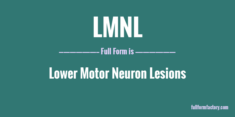 lmnl-full-form