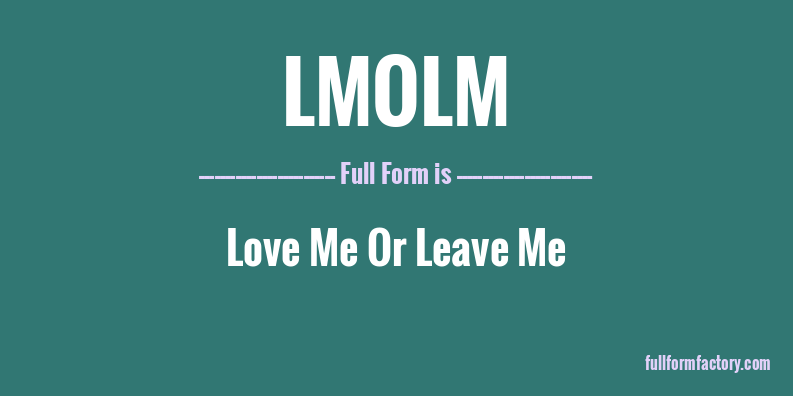 lmolm-full-form