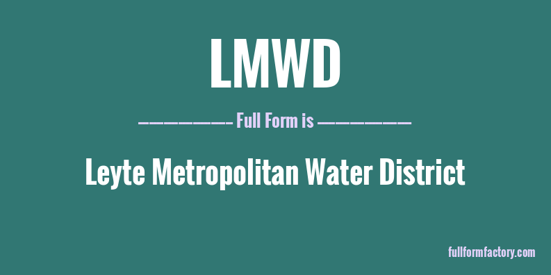 lmwd-full-form