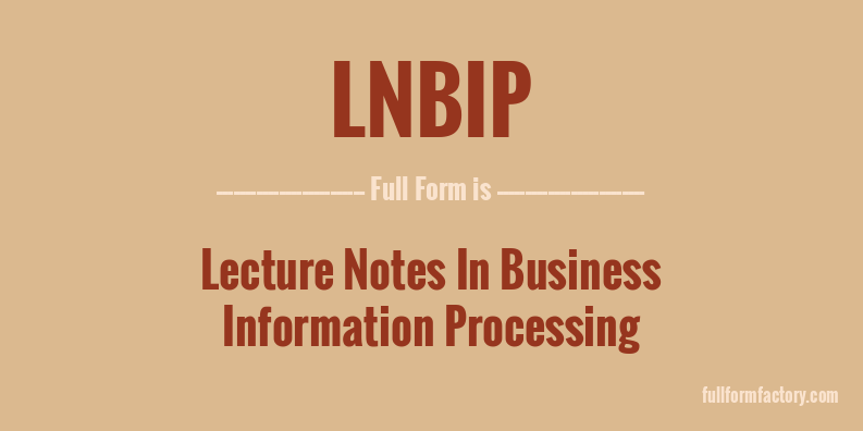 lnbip-full-form